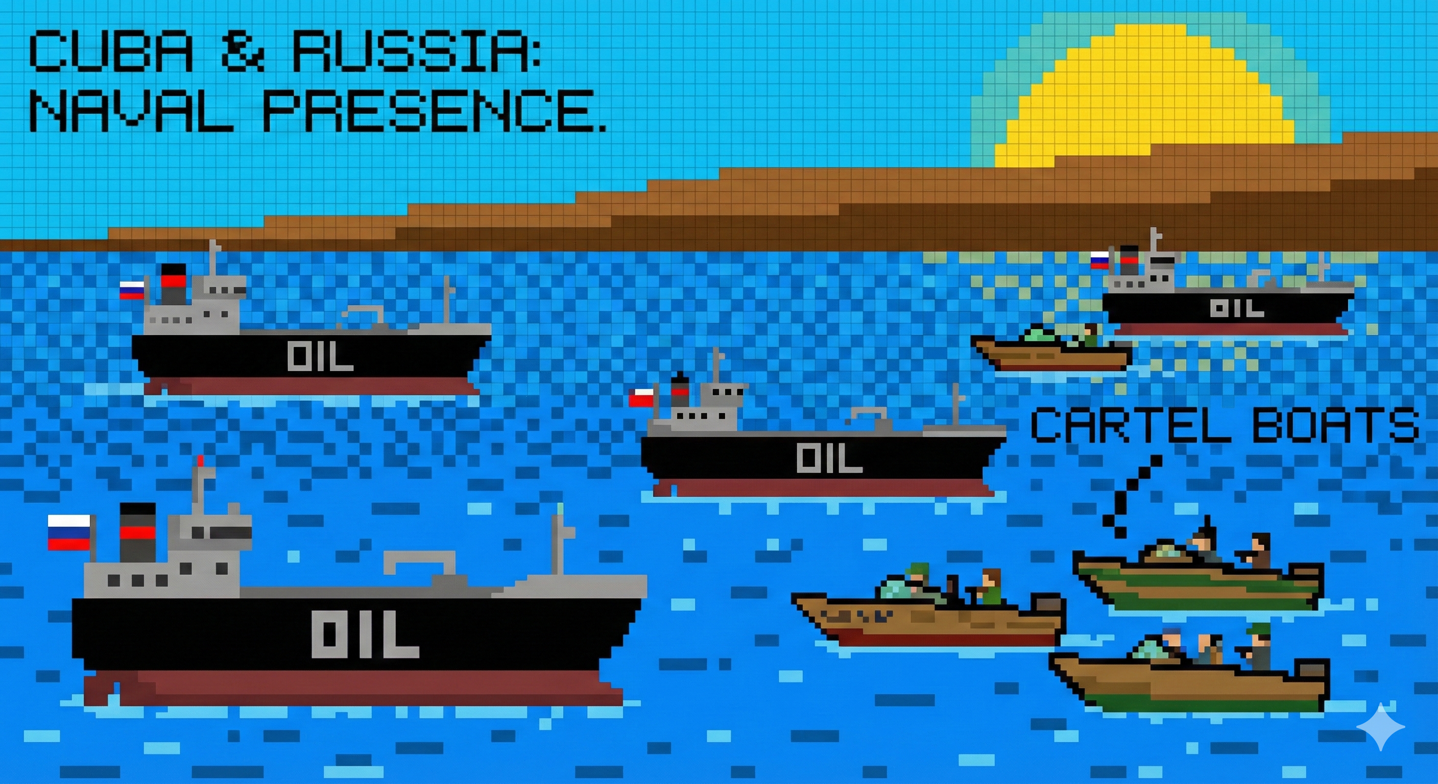 Russia Cuba Geopolitics Banner