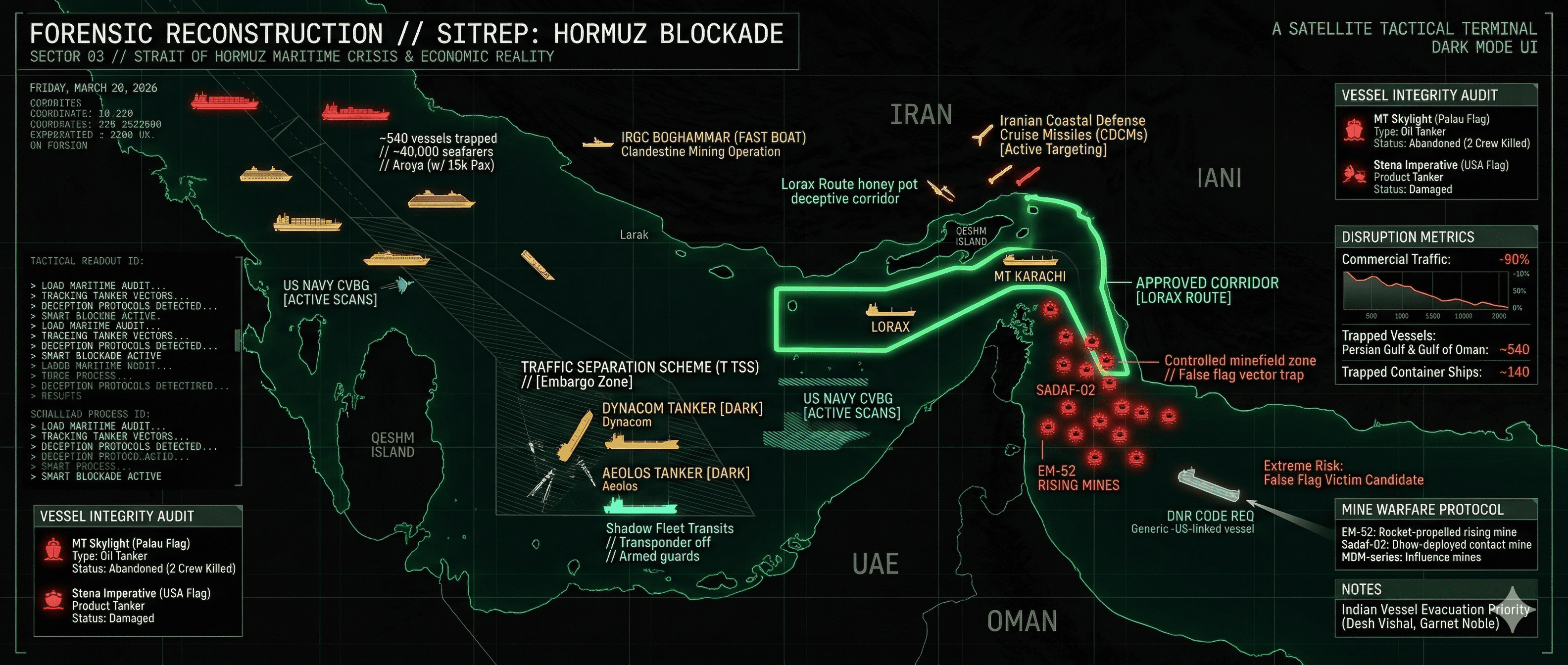 Global Kinetic Analysis Tactical Map