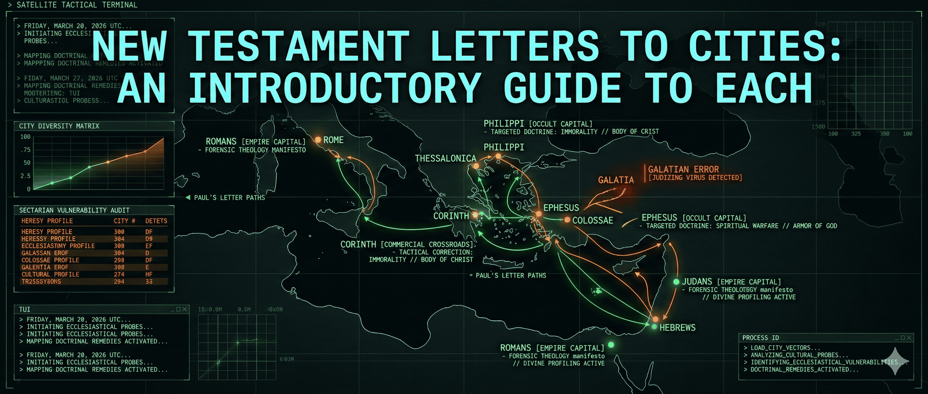 New Testament City Letters: Cultural Probes