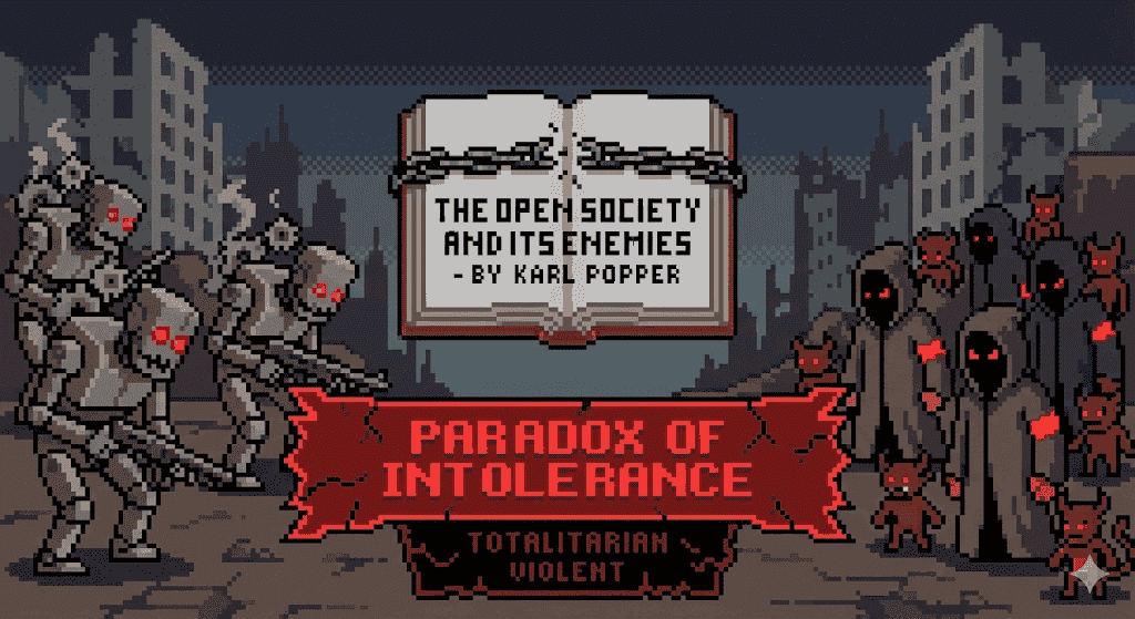 Paradox of Intolerance Banner