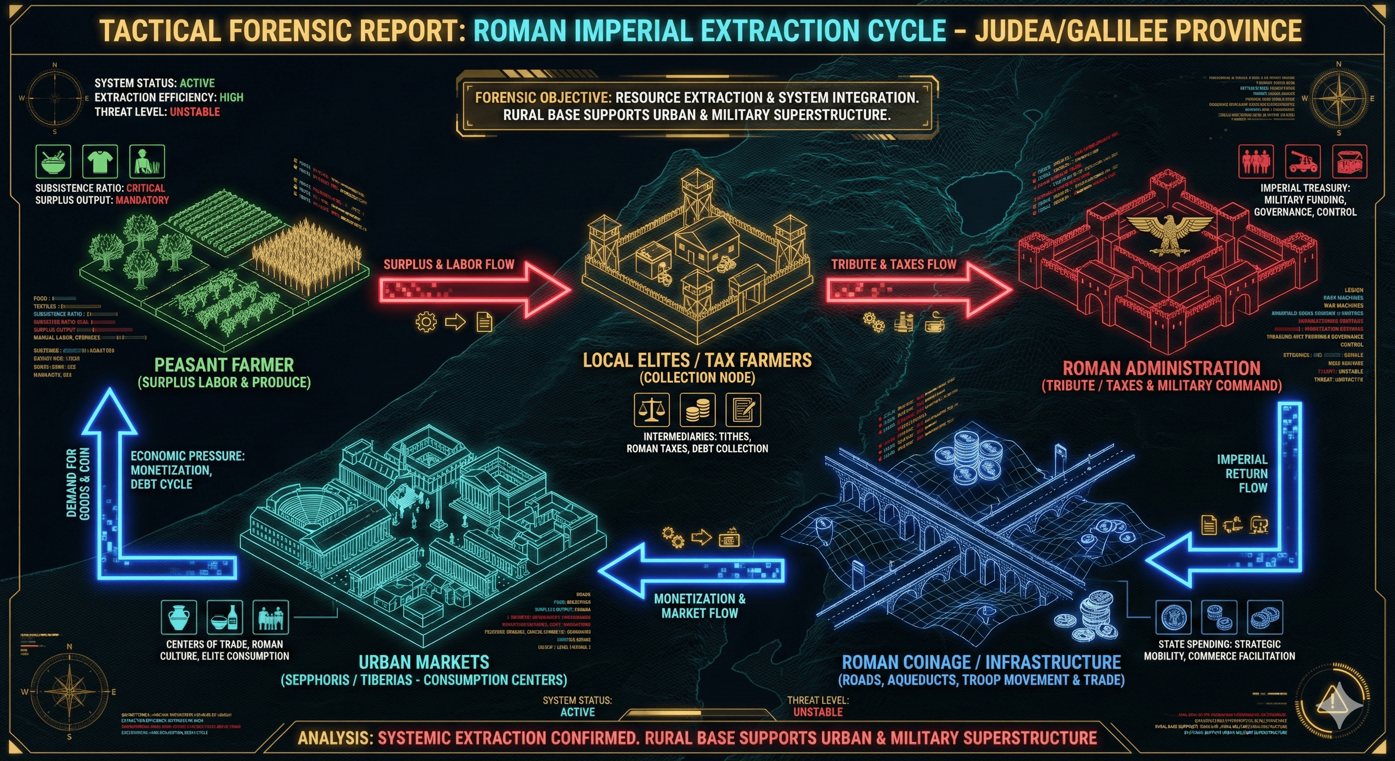 Roman Roads and Infrastructure